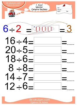 Çocuklar İçin toplam işlemi yaprak testleri 